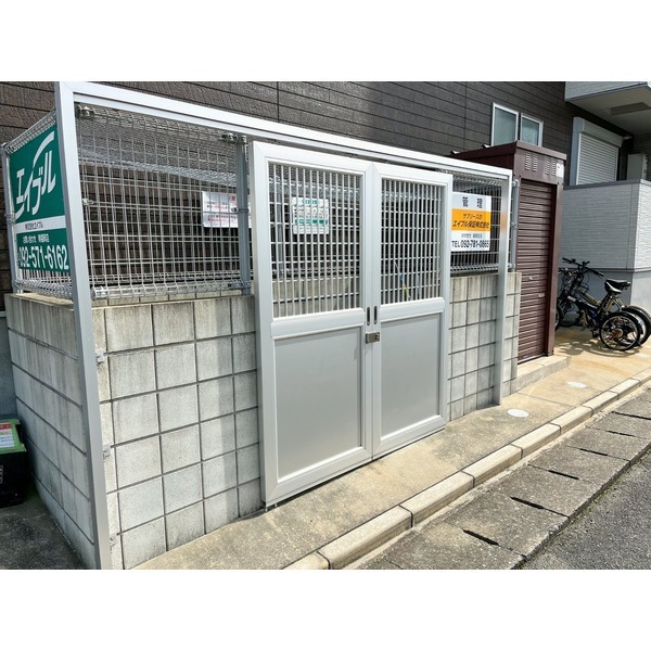 その他共有部分　カラスに荒らされる心配ありません