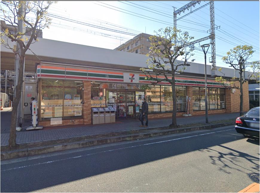 コンビニ　セブンイレブン 東大阪小阪3丁目店（コンビニ）まで212m