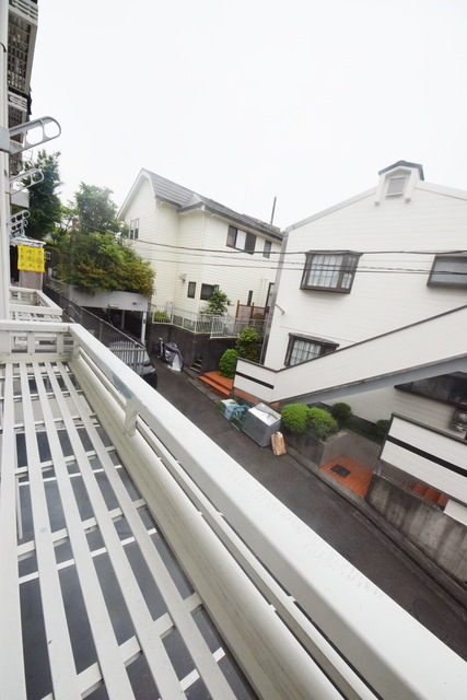 バルコニー　～お洗濯日和だ～