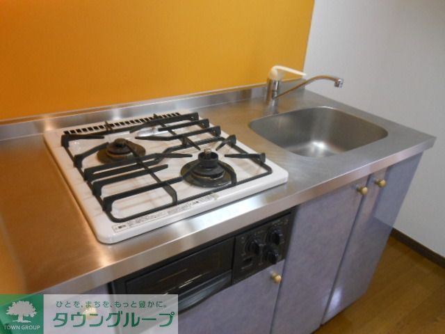キッチン　2口ガスキッチン