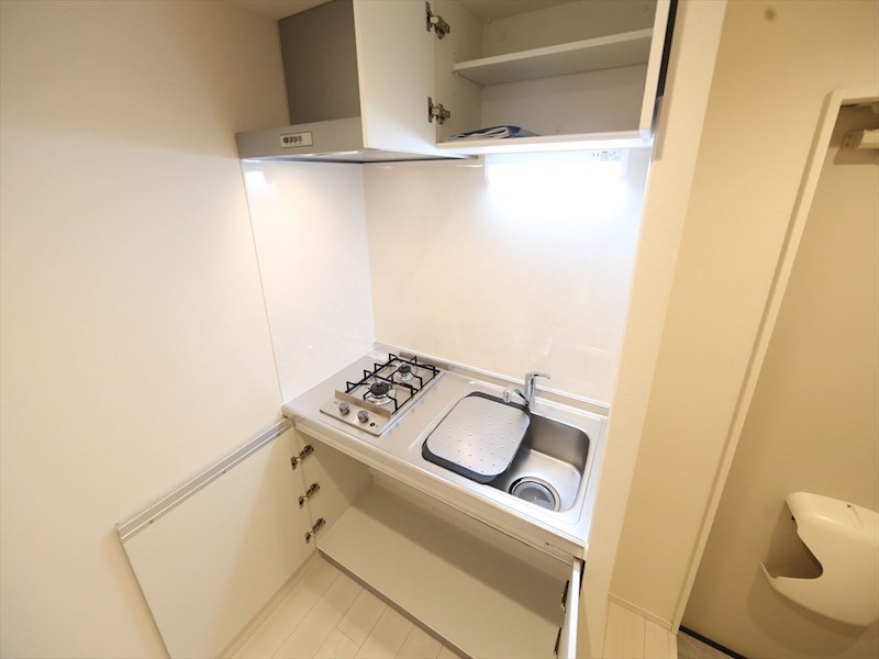 キッチン　システムキッチン（ガス2口コンロ付）