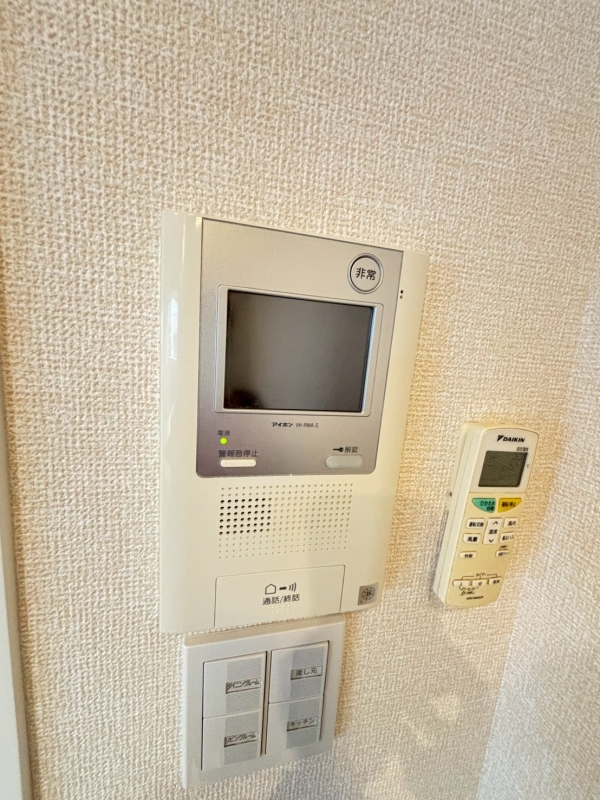 セキュリティ　ＴＶモニター付きインターホン