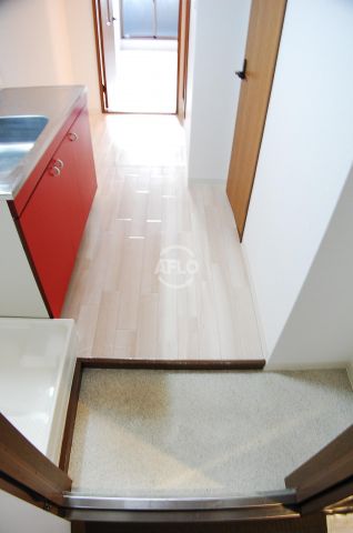 玄関　プレール新町　玄関スペース