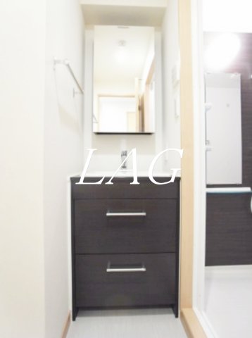 洗面設備　洗面台です。