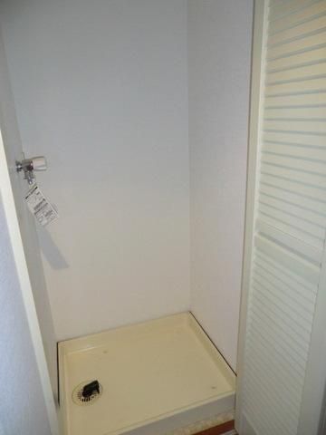 その他設備　洗濯機隠せます