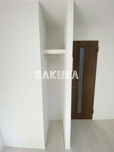 収納　お荷物の多い方でも安心のクローゼット付き♪