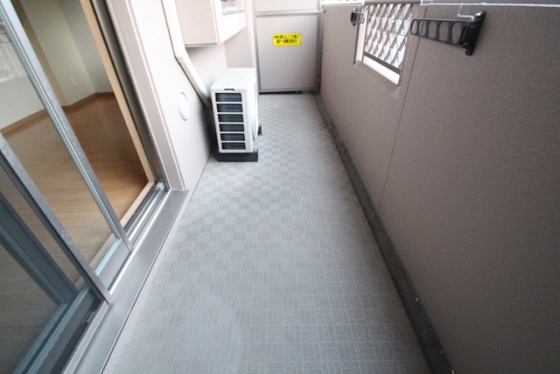 バルコニー　※別部屋の写真です