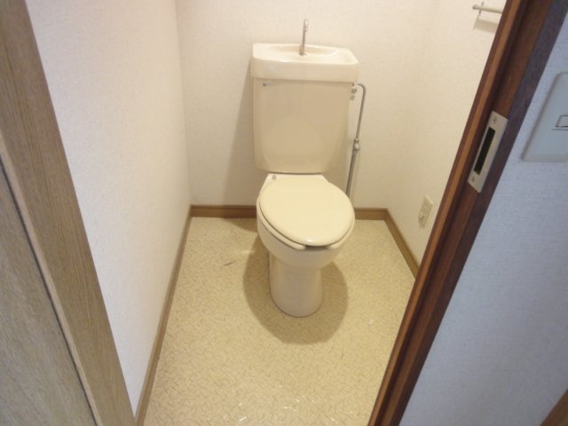トイレ　同物件別号室の写真です。