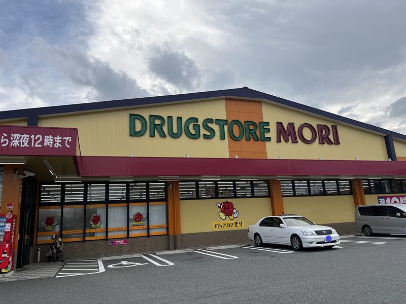 ドラックストア　ドラッグストアモリ堤店（ドラッグストア）まで282m