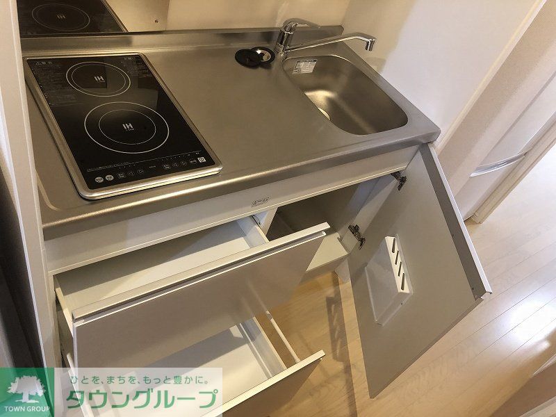 キッチン　収納がたくさん！