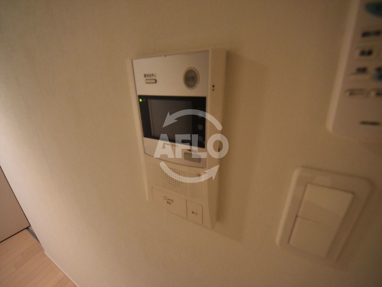 セキュリティ　スワンズシティ天満橋　TVモニター付きインターホン