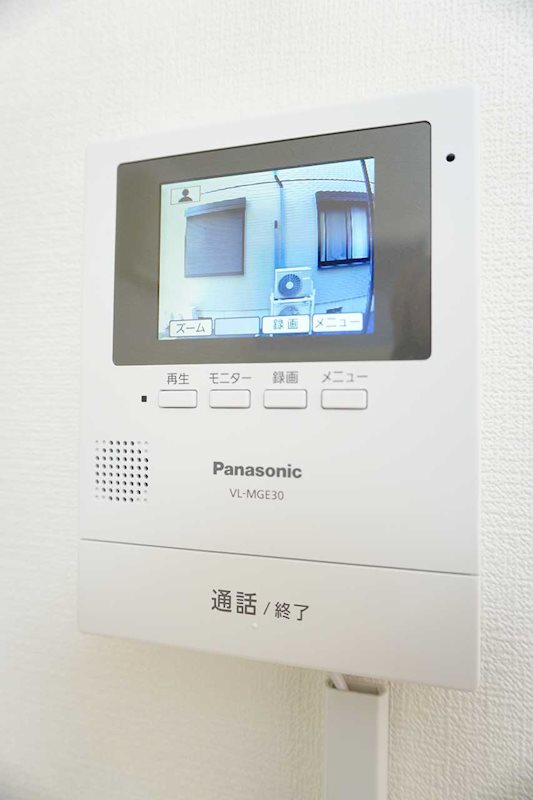 セキュリティ　来客時に便利なＴＶモニターホン