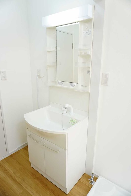 洗面設備　お掃除にも便利なシャワードレッサー