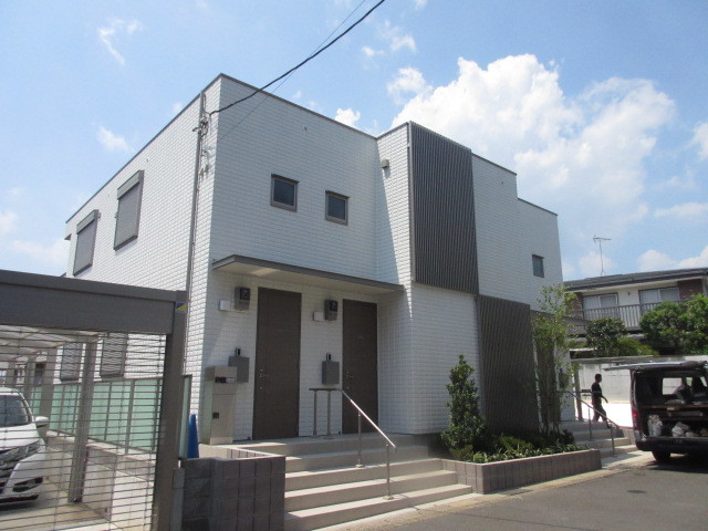 建物外観　築浅２０１８年完成　耐震耐火構造旭化成ヘーベルメゾン