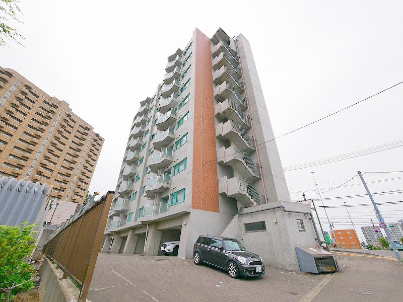 建物外観　都市ガス採用デザイナーズマンションが募集開始です♪