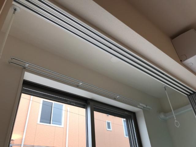 眺望　室内物干し