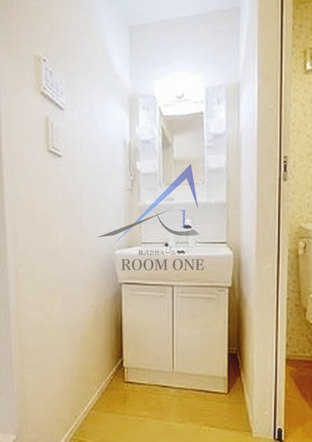 洗面設備　洗面台です。