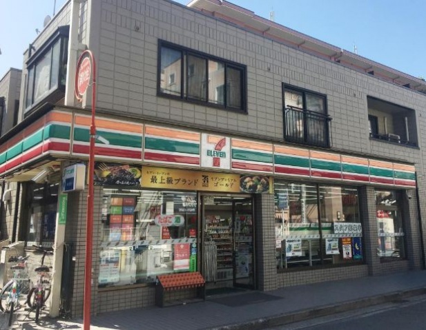 コンビニ　セブンイレブン横浜菊名駅前店（コンビニ）まで466m