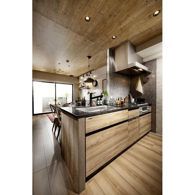 キッチン　※竣工前イメージ画像です　家具は付属しません