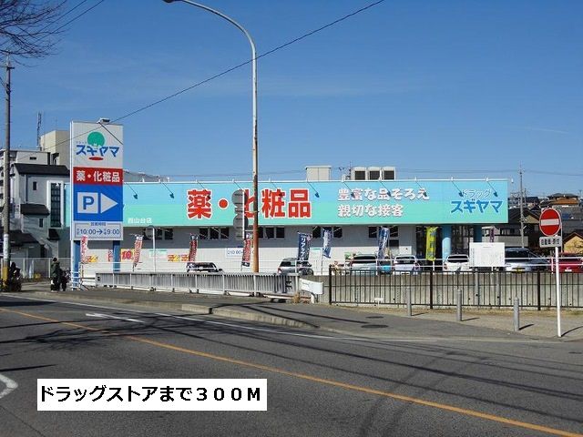 ドラックストア　ドラッグスギヤマ（ドラッグストア）まで300m