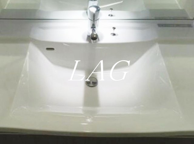 洗面設備　洗面台です。