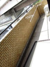 バルコニー　広々としたバルコニーです