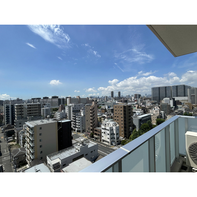 バルコニー　１２０１からの眺め