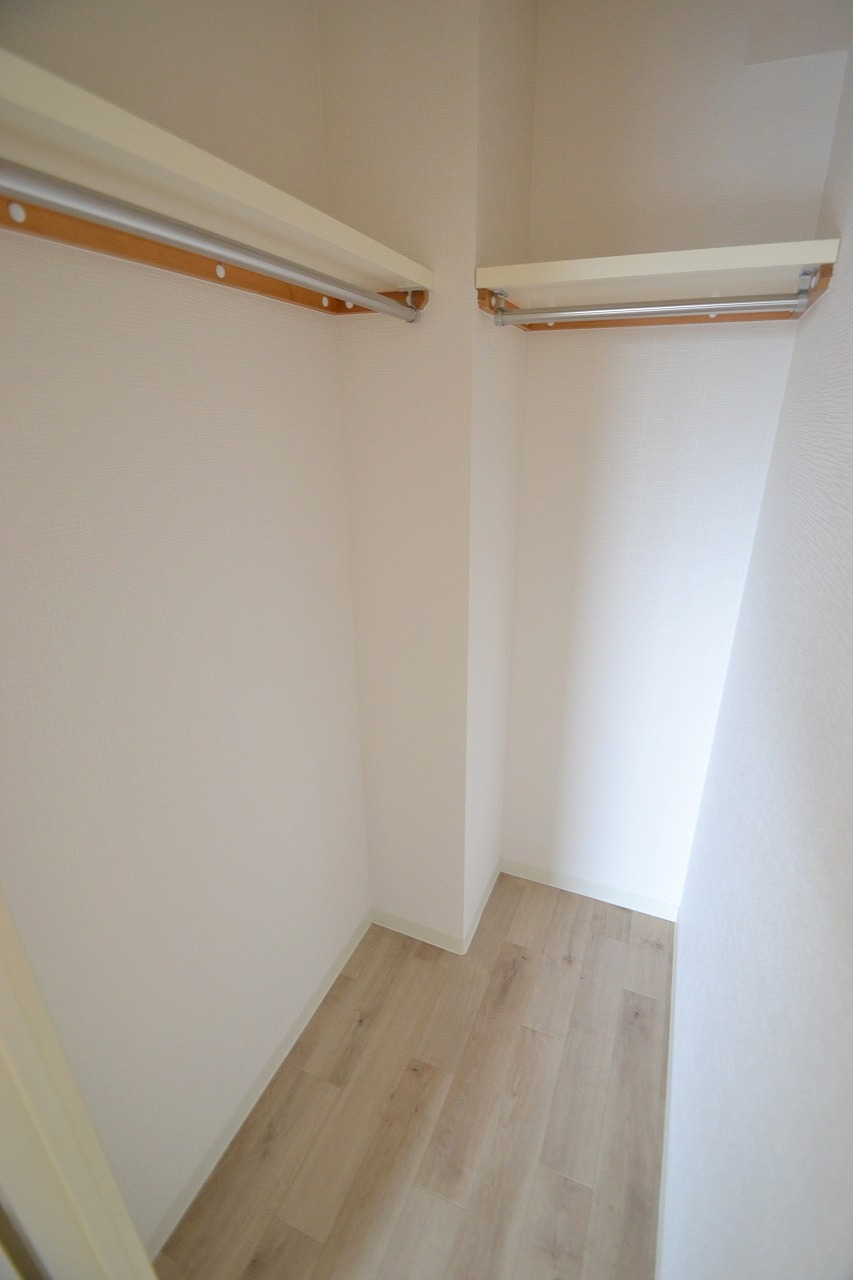 収納　かくれんぼ出来るウォークインクローゼット