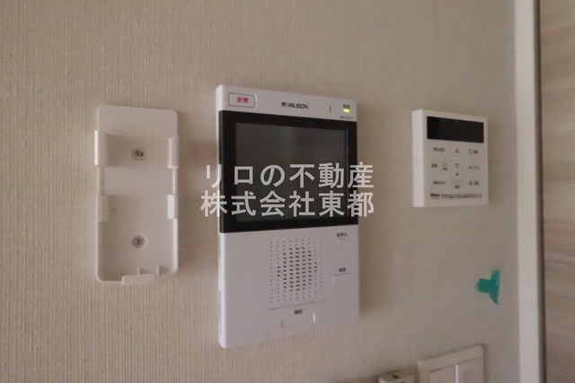 セキュリティ　ＴＶモニター付インターホンがあるので訪問者が一目でわかります