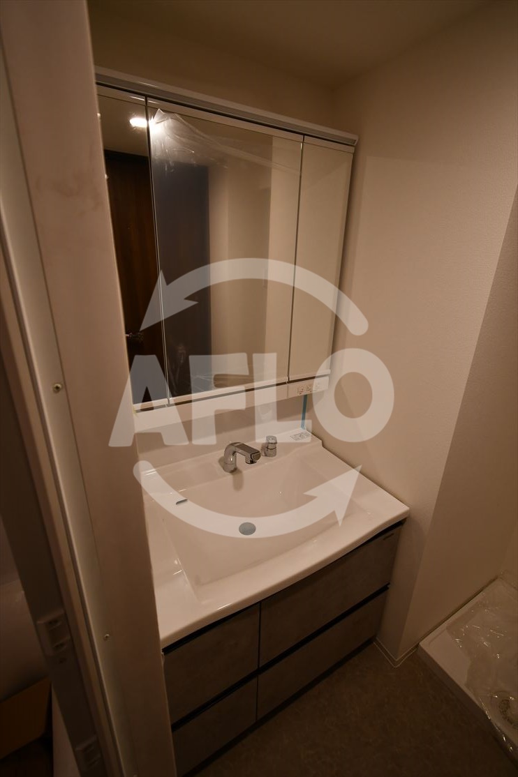 洗面設備　AFFLUENCE難波EAST　洗面所