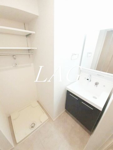 洗面設備　洗面台です。