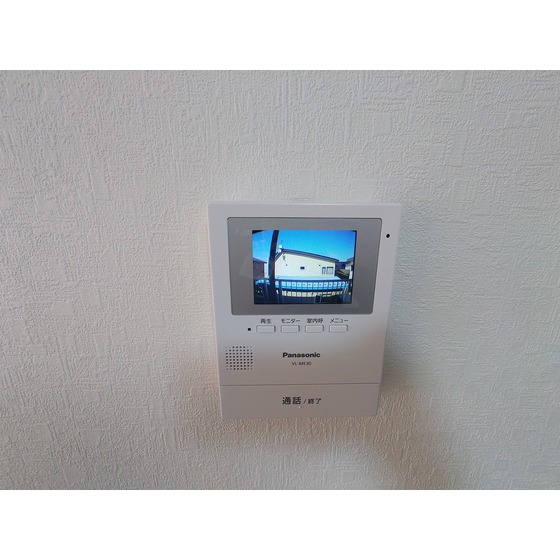 セキュリティ　モニター付きインターホン