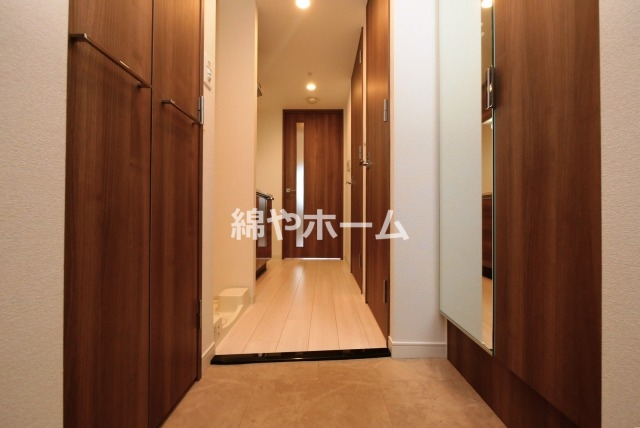 玄関　ゆったりとした玄関です