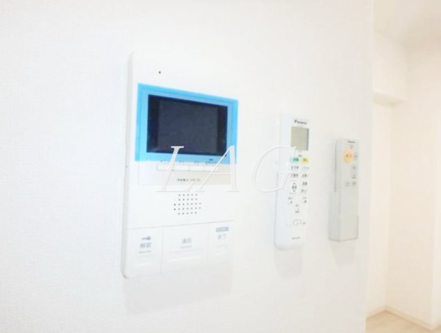 セキュリティ　モニター付きインターフォンです。