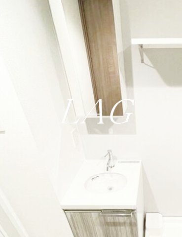 洗面設備　洗面台です。