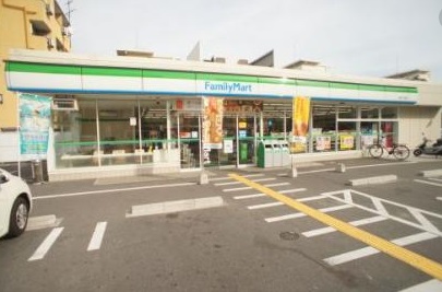 コンビニ　ファミリーマート 矢田一丁目店（コンビニ）まで794m