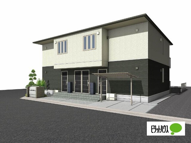 建物外観　完成パース