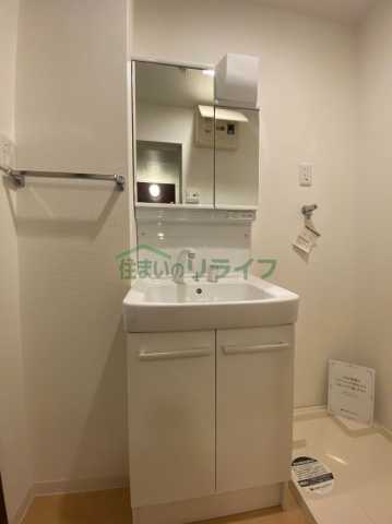 洗面設備　ユーガ千石の洗面所