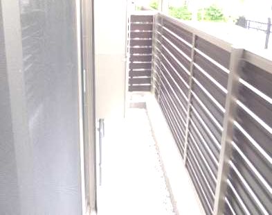バルコニー　陽当たり良好のバルコニーです！