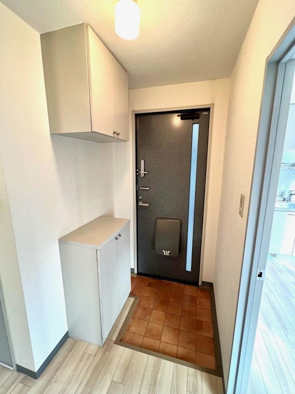 玄関　シューズボックス付きの玄関