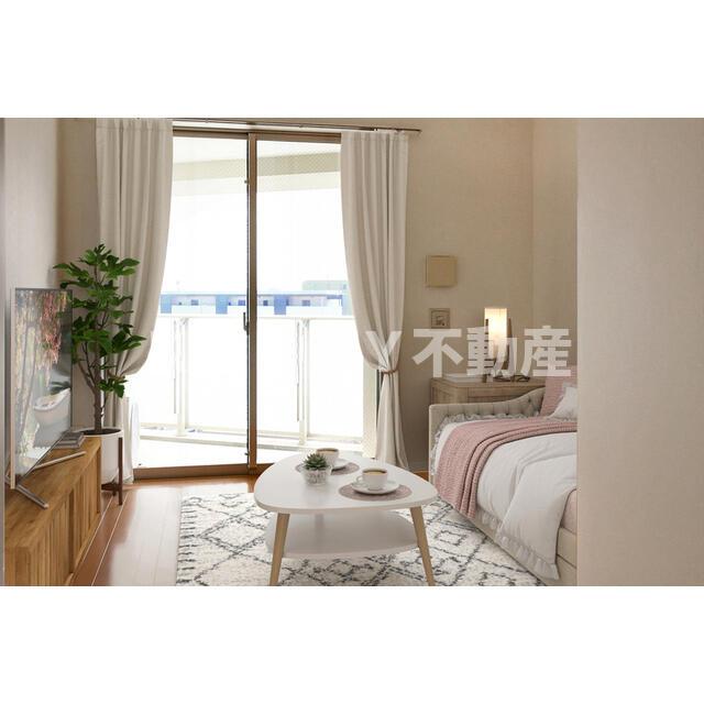 居室・リビング　こちらのリビングで趣味の時間をお楽しみください