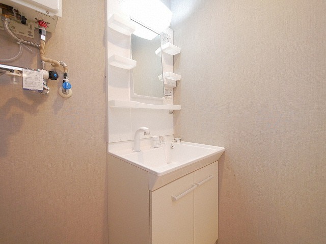 洗面設備　シャンドレはもはや必須アイテムですね♪