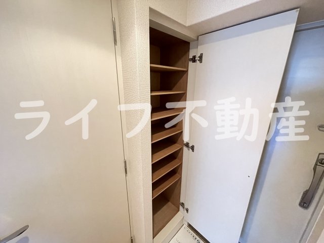 収納　大きなスペースがあり、収納には困りません