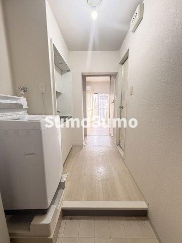 玄関　明るい玄関です