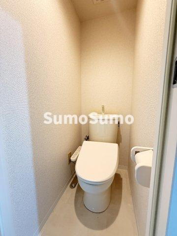 トイレ　ゆったりとした空間のトイレです