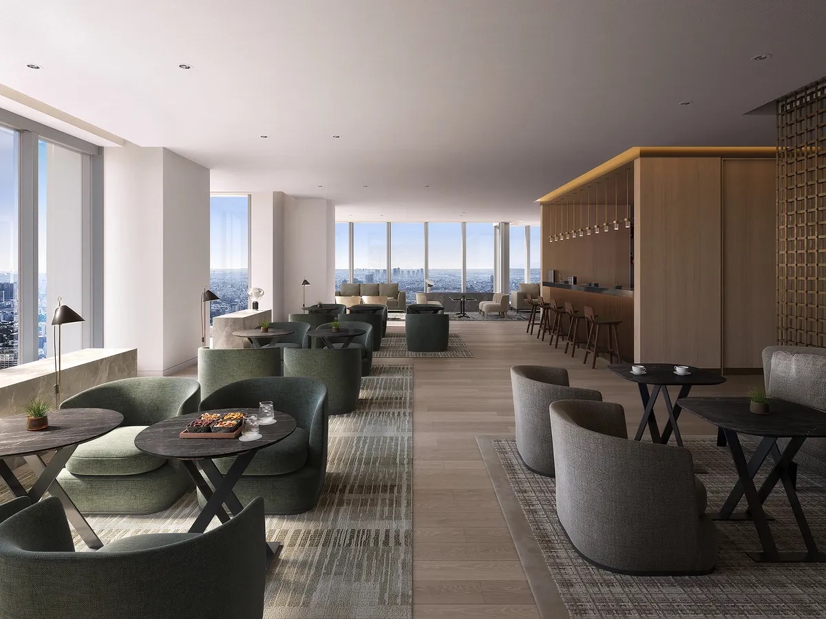 郵便局　麻布台ヒルズ郵便局（郵便局）まで518m