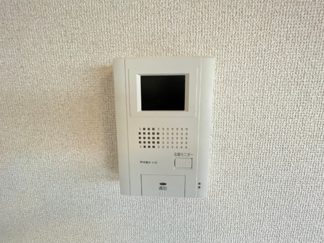 セキュリティ　ＴＶモニター付きインターホンです