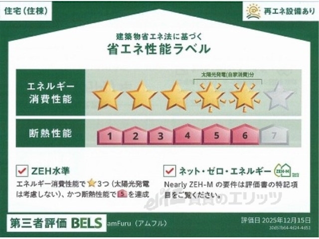 その他共有部分　省エネ性能ラベル