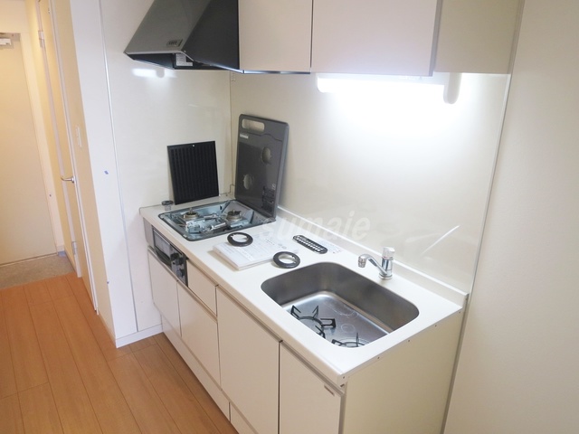 キッチン　2口ガスコンロのシステムキッチンです♪