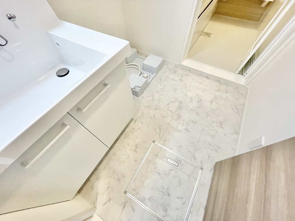 洗面設備　同施工会社施工例